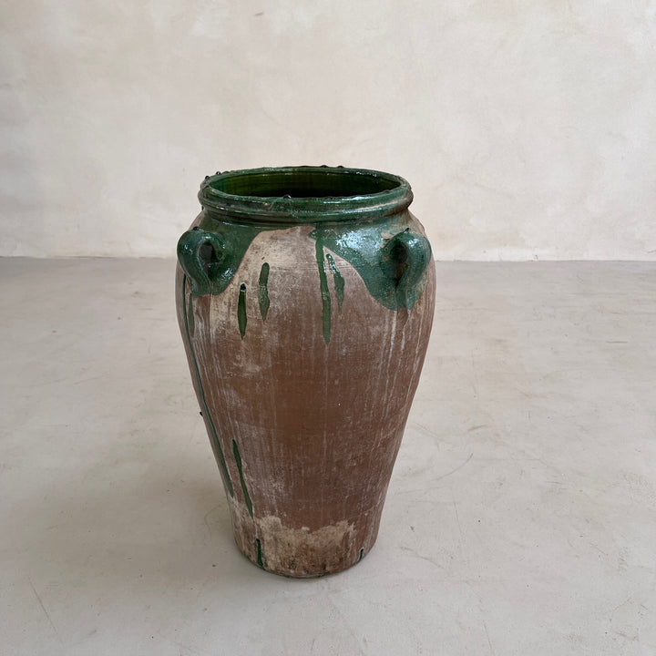 Antique Spanish Olive Urn Large | A