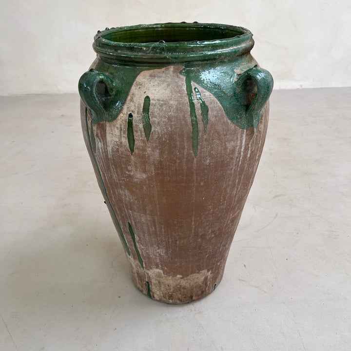 Antique Spanish Olive Urn Large | A