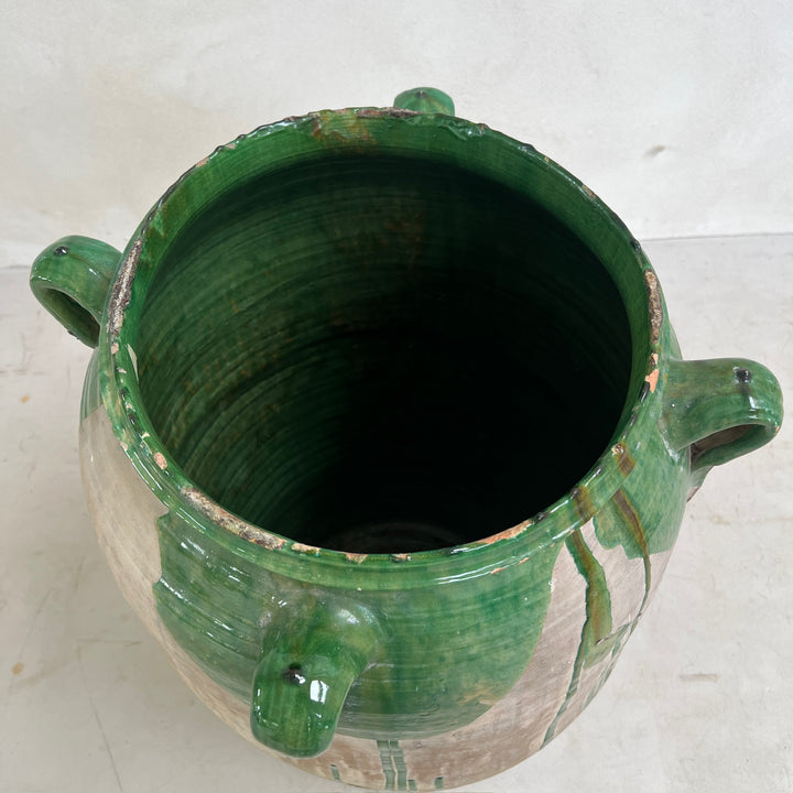 Antique Spanish Olive Urn XL