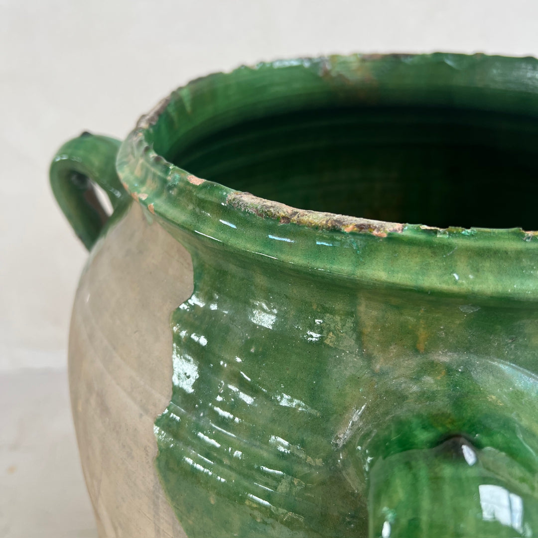 Antique Spanish Olive Urn XL