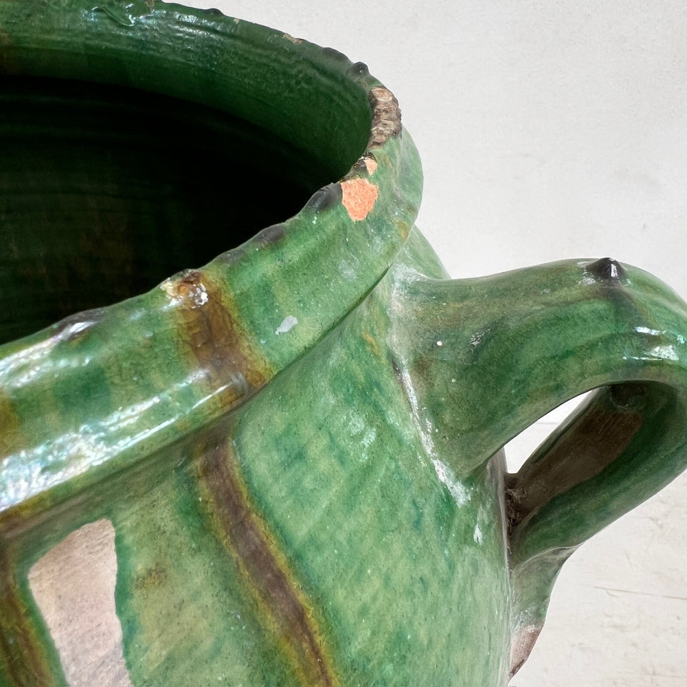 Antique Spanish Olive Urn XL