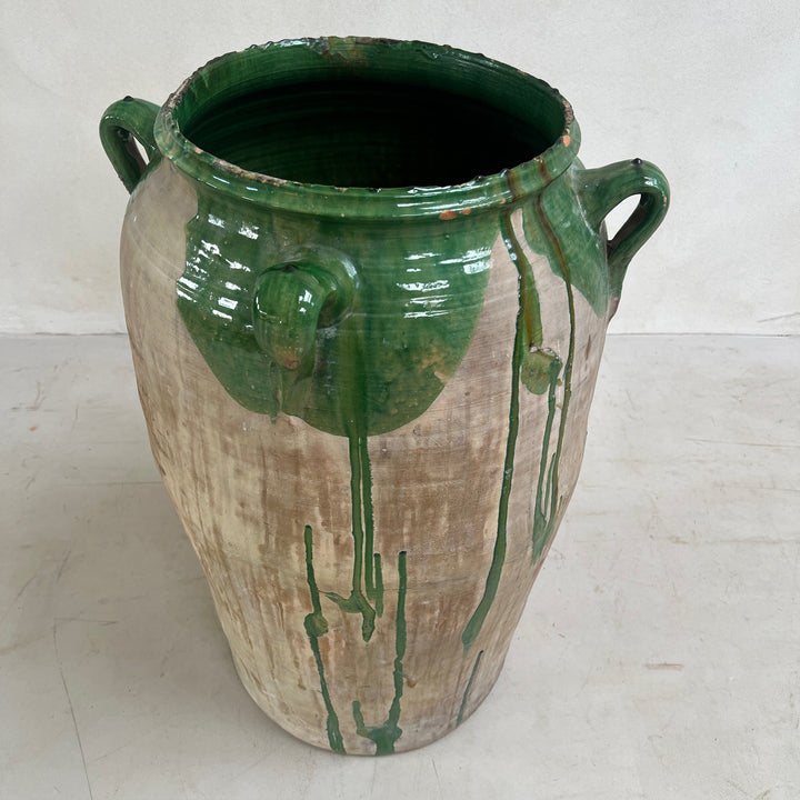 Antique Spanish Olive Urn XL