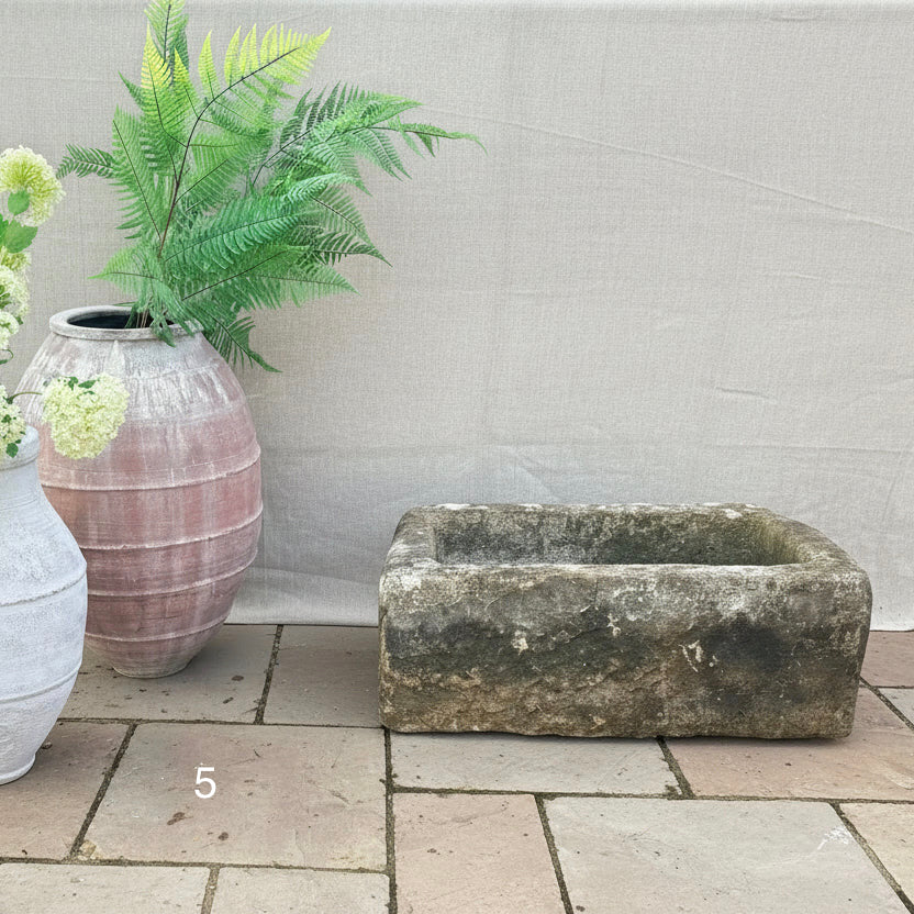 Antique Stone Trough - Planter