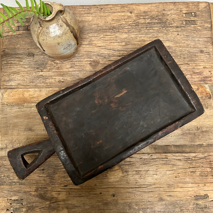 Antique Sumba Wood serving riser | Priscilla