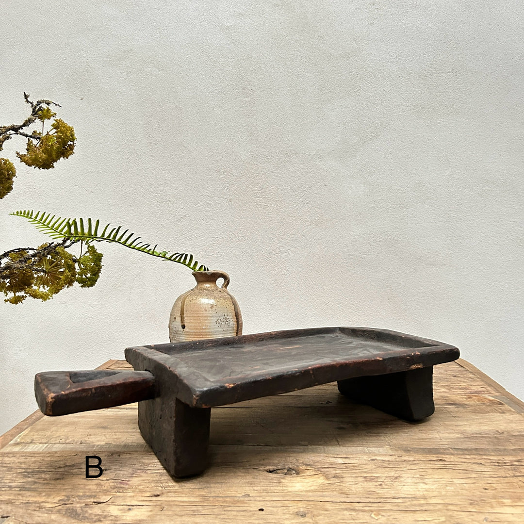 Antique Sumba Wood serving riser | Priscilla