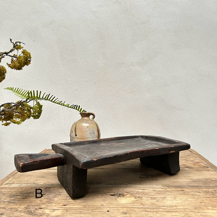 Antique Sumba Wood serving riser | Priscilla