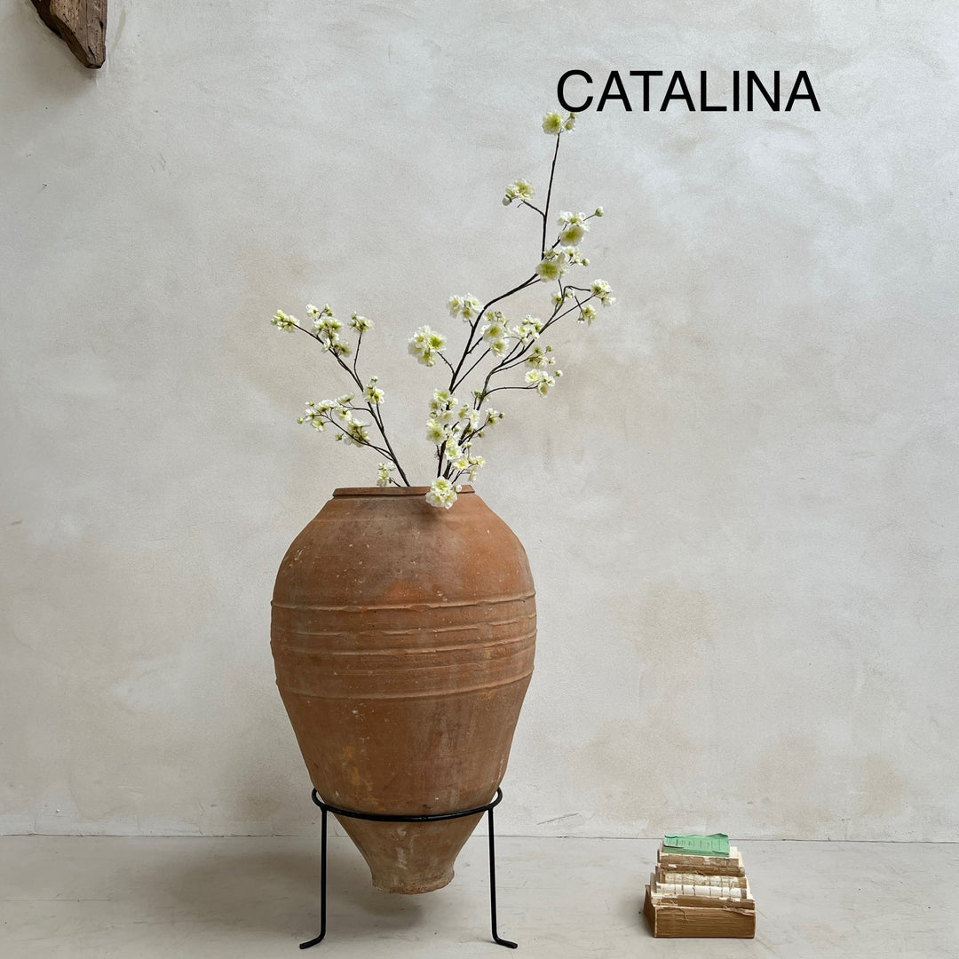 Antique Terracotta Olive Urns