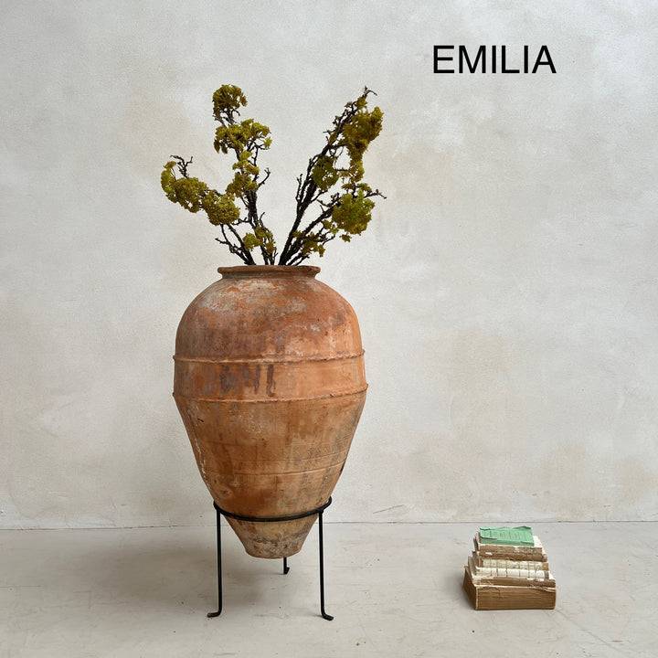 Antique Terracotta Olive Urns