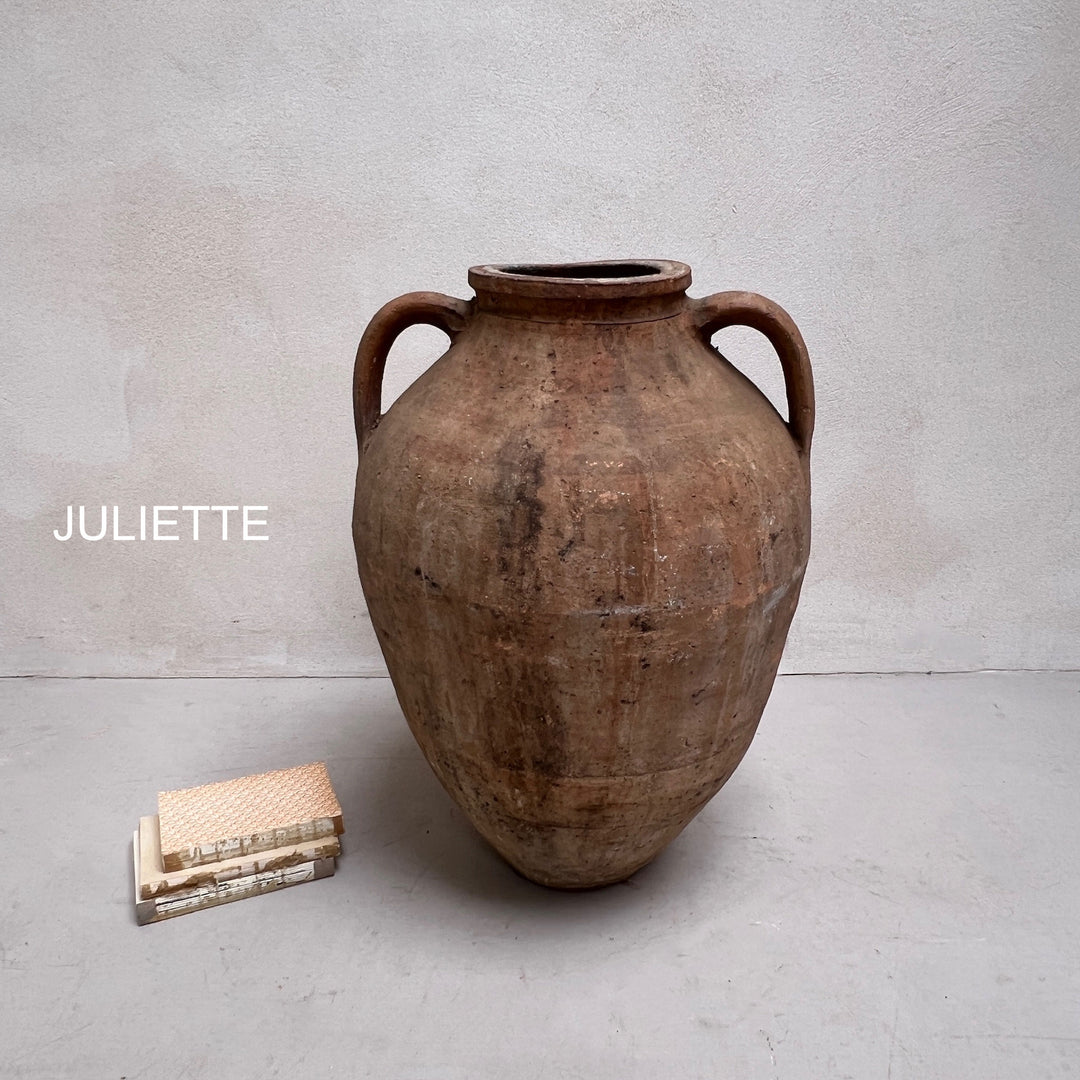 Antique Terracotta Urns with handles Juliete