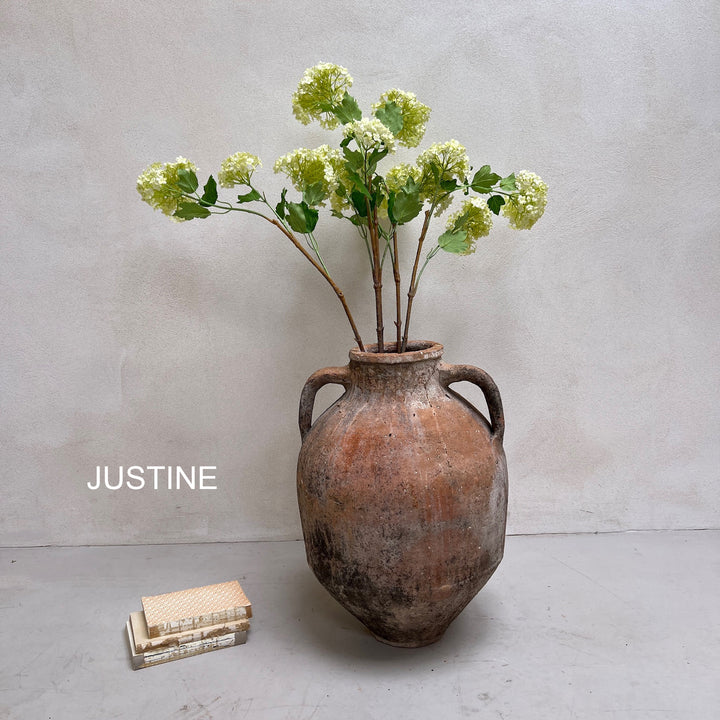 Antique Terracotta Urns with handles Justine