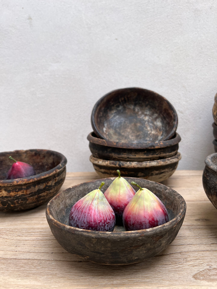 Antique Thai Wooden Bowl