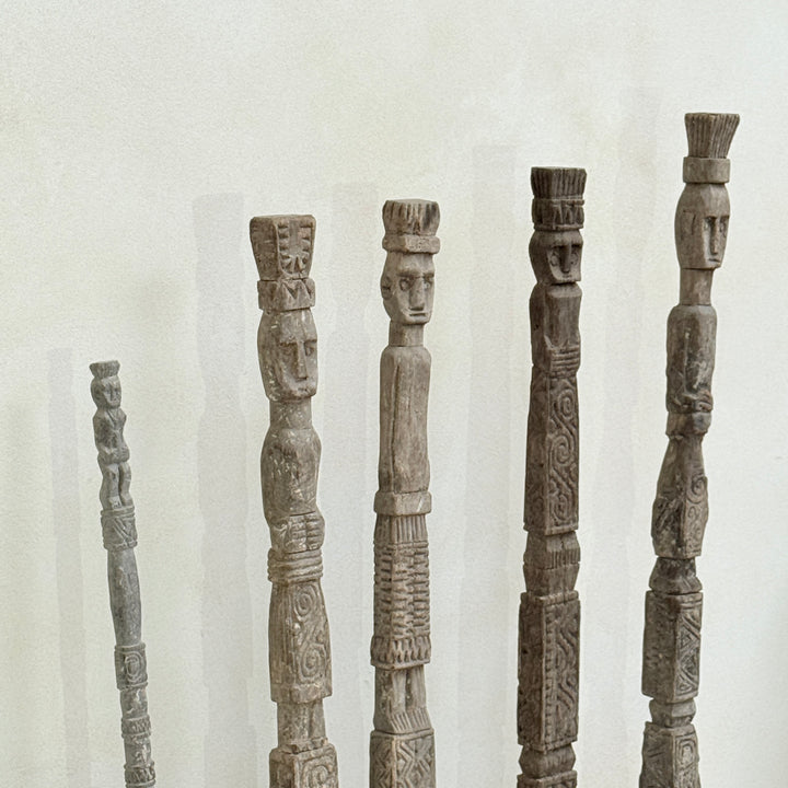 Antique Tribal totem pole