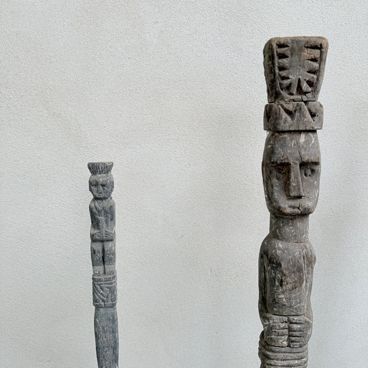 Antique Tribal totem pole