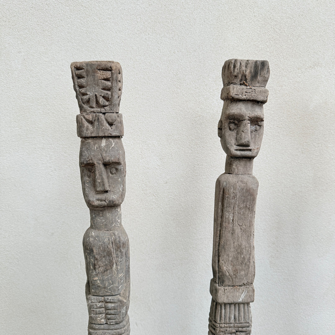 Antique Tribal totem pole