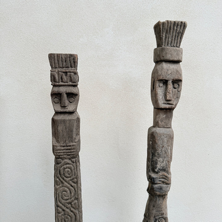 Antique Tribal totem pole
