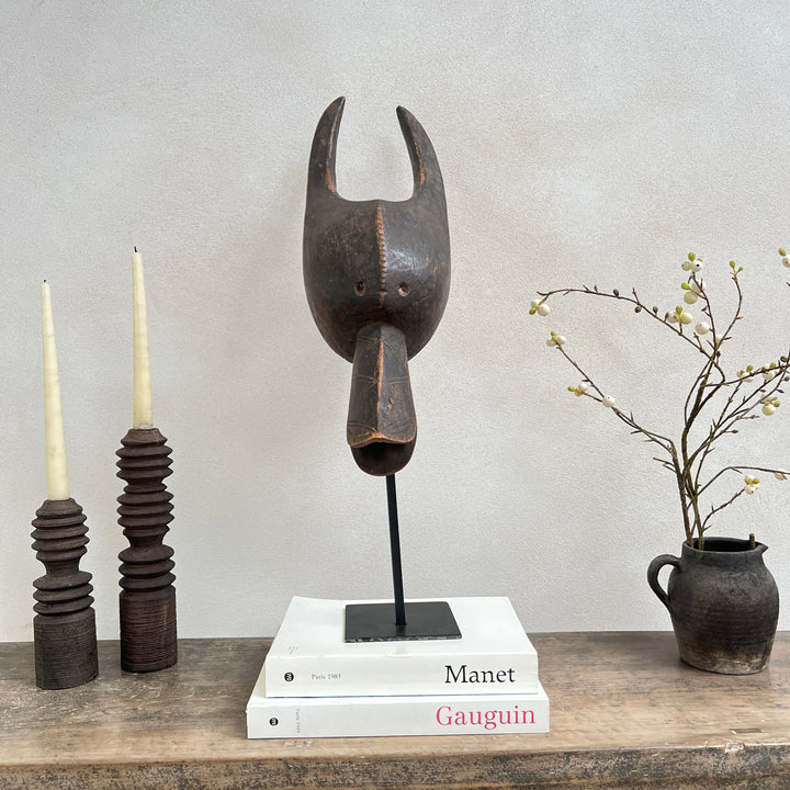 Antique West African tribal mask | Anas