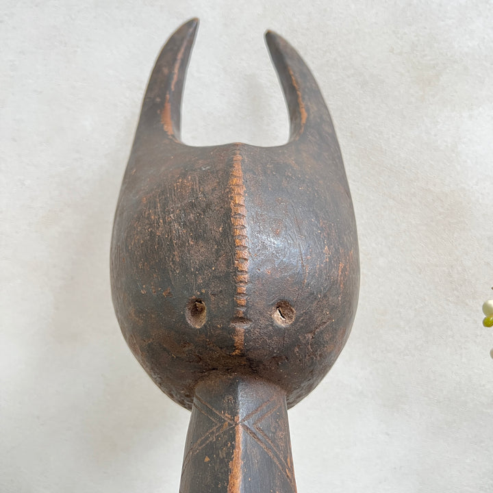 Antique West African tribal mask | Anas
