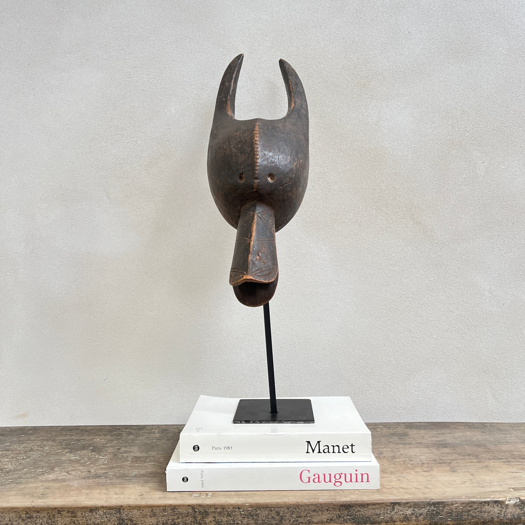 Antique West African tribal mask | Anas