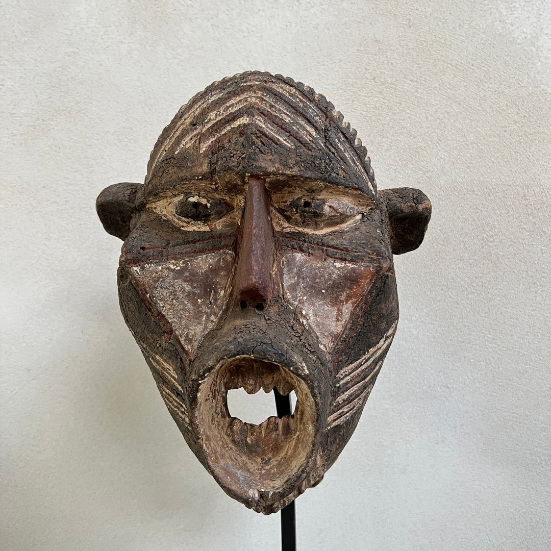 Antique West African tribal mask | Baba