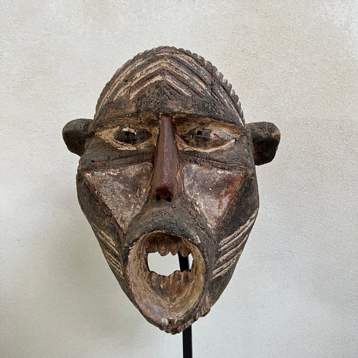Antique West African tribal mask | Baba