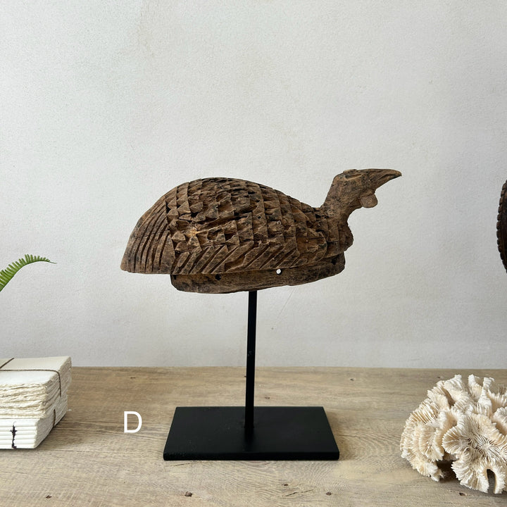 Antique West African tribal masks