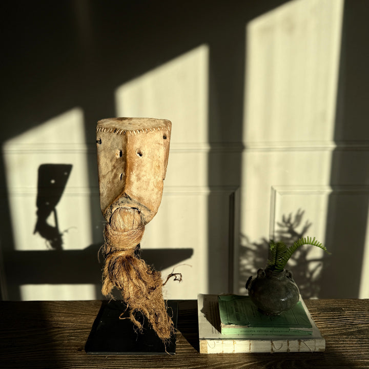 Antique West African tribal masks