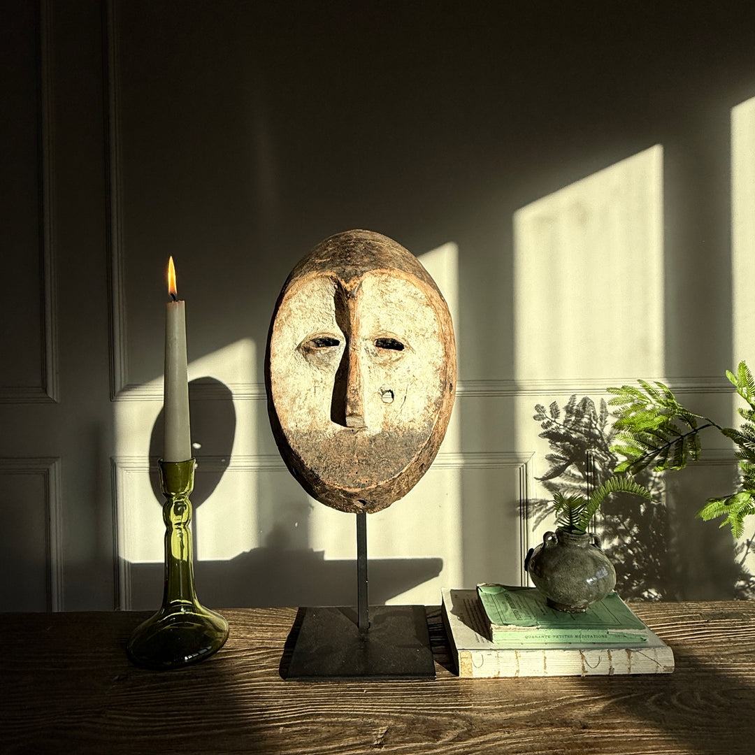 Antique West African tribal masks