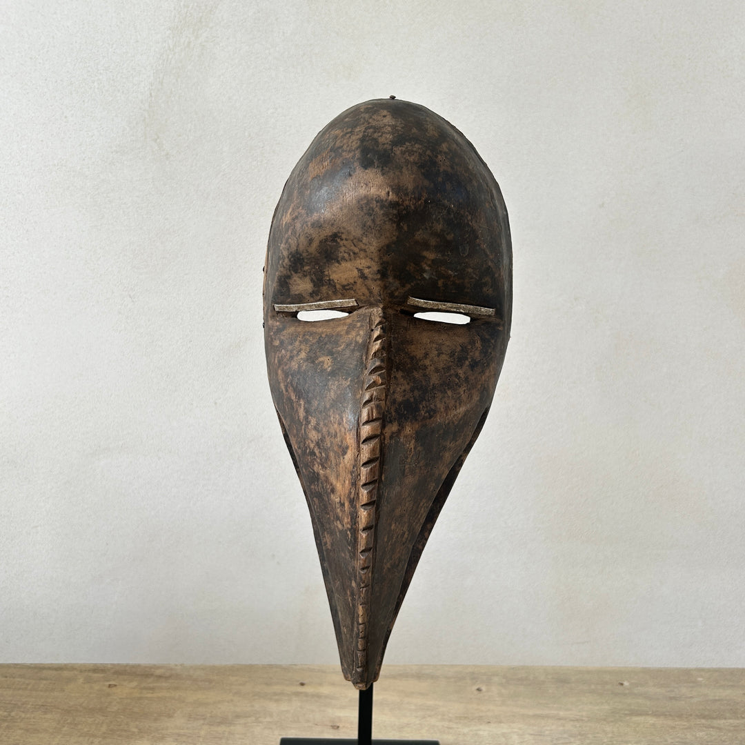 Antique West African tribal masks