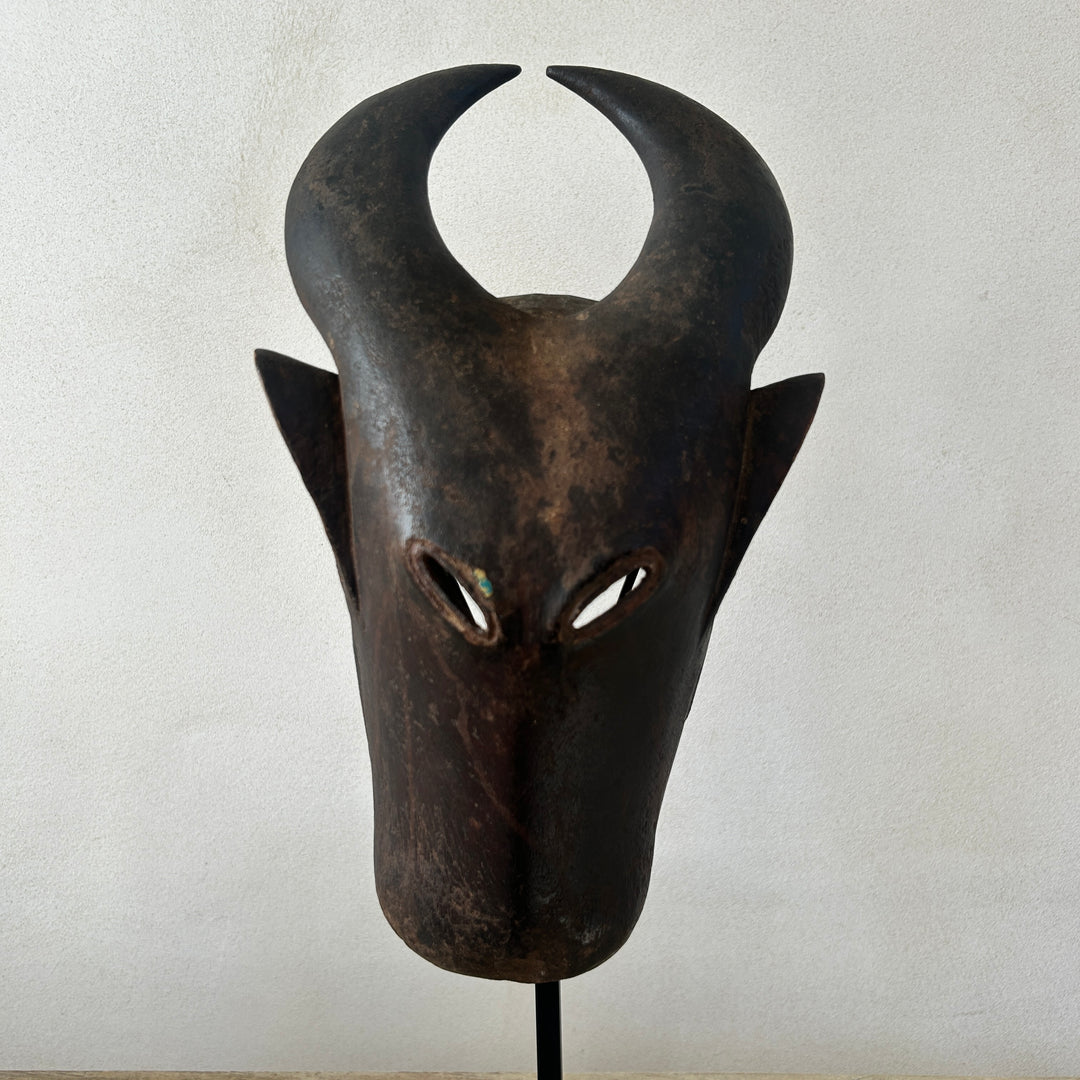 Antique West African tribal masks