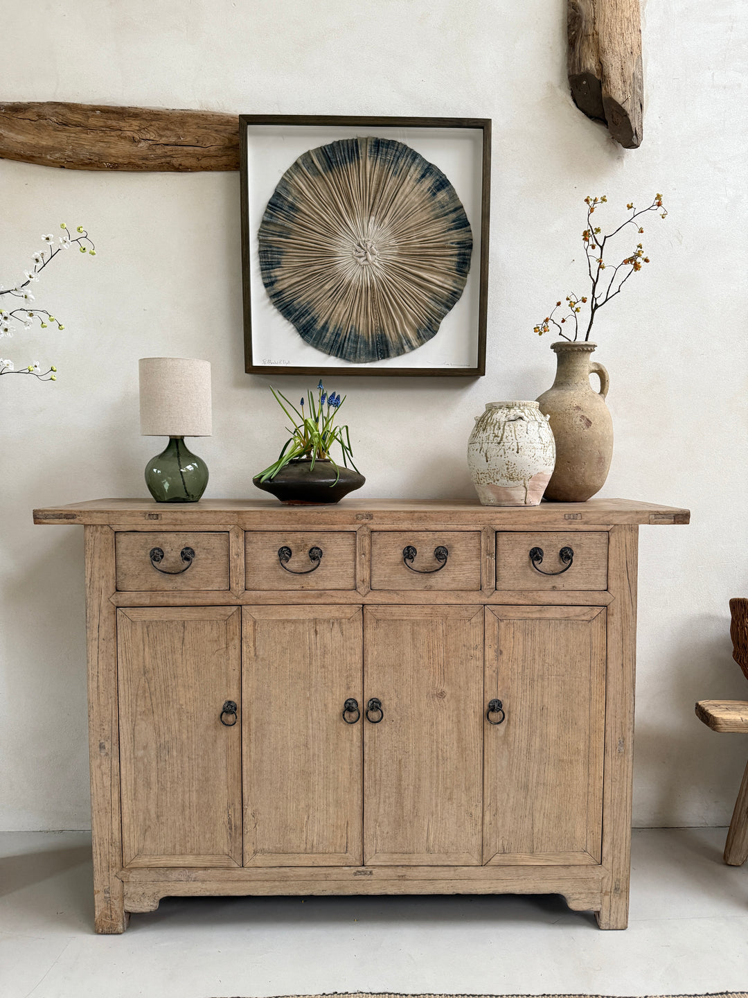 Antique Wood Sideboard | Sherah