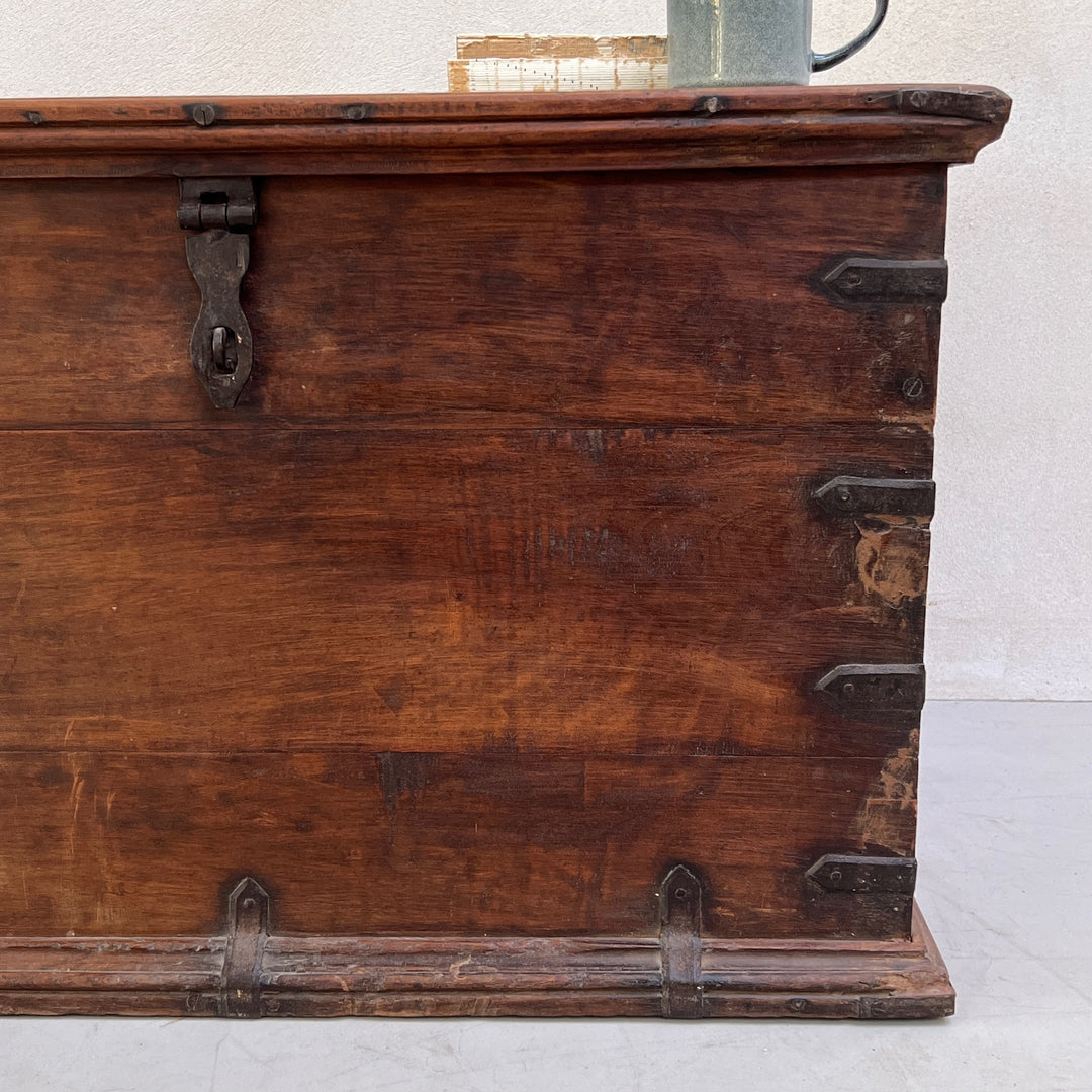 Antique Wooden Blanket Box | Maya