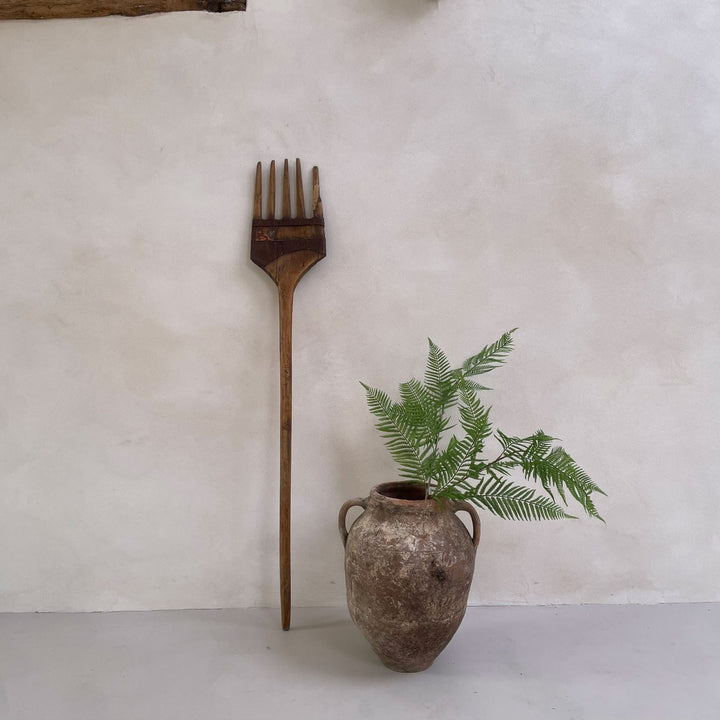 Antique Wooden Fork NO:02