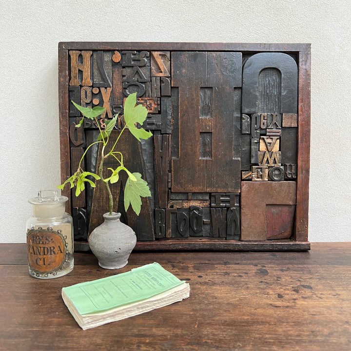 Antique Wooden Letterpress | No1