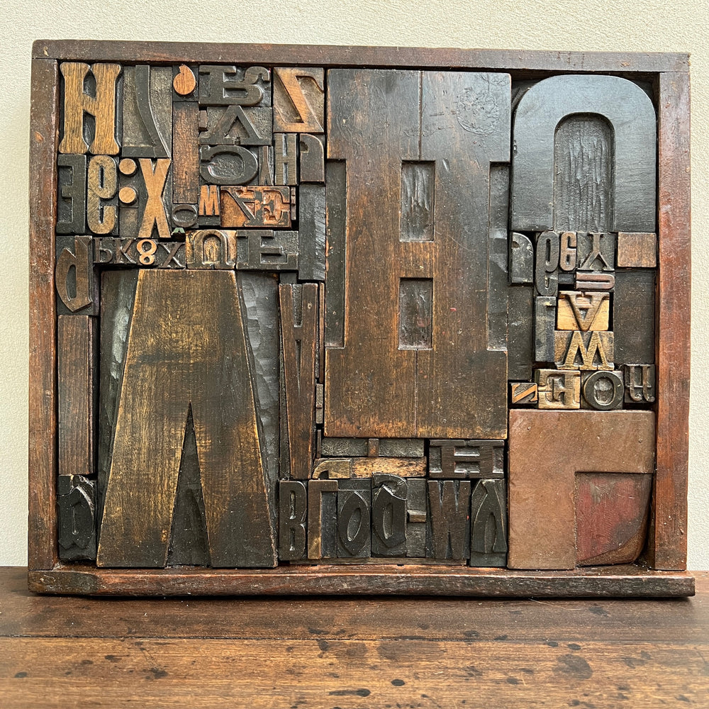 Antique Wooden Letterpress | No1