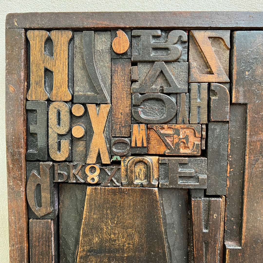 Antique Wooden Letterpress | No1