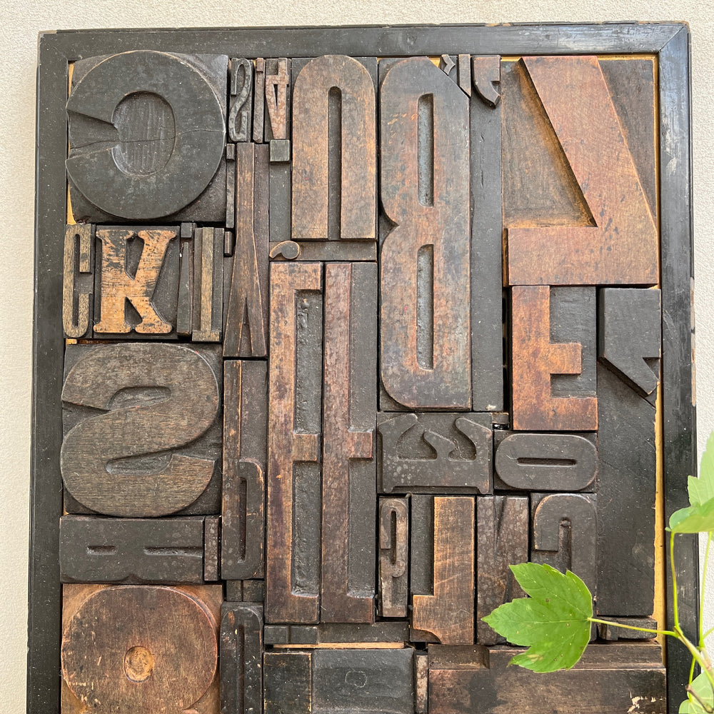Antique Wooden Letterpress | No2