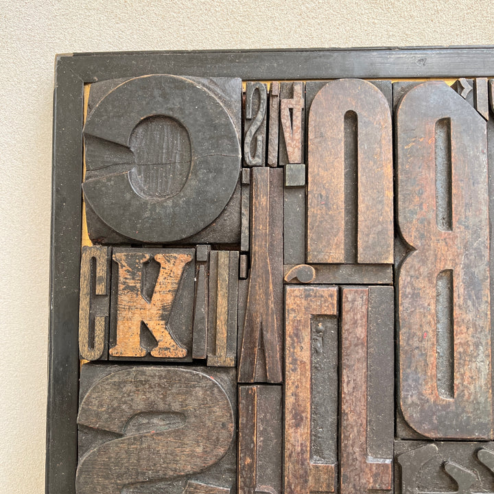 Antique Wooden Letterpress | No2