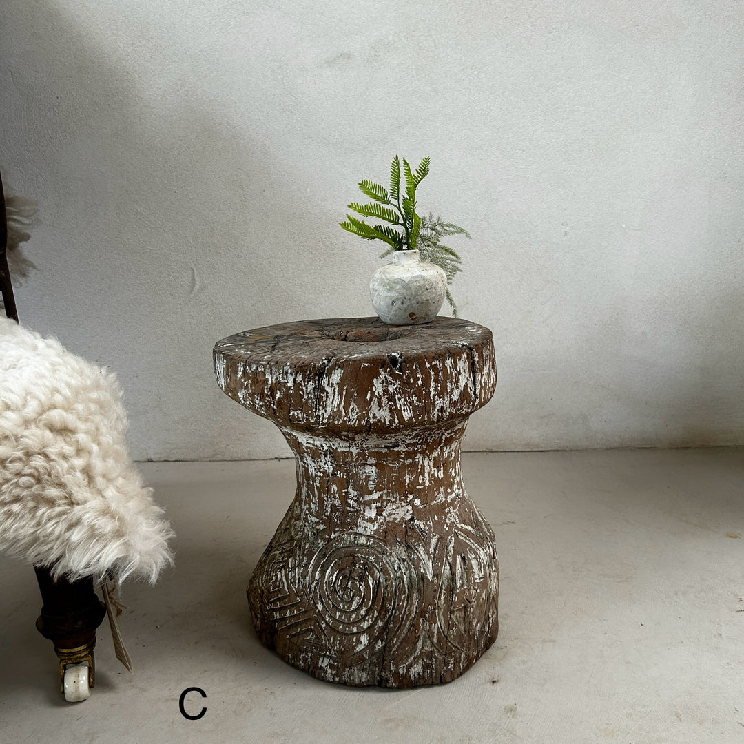 Antique Wooden Side table | Reza