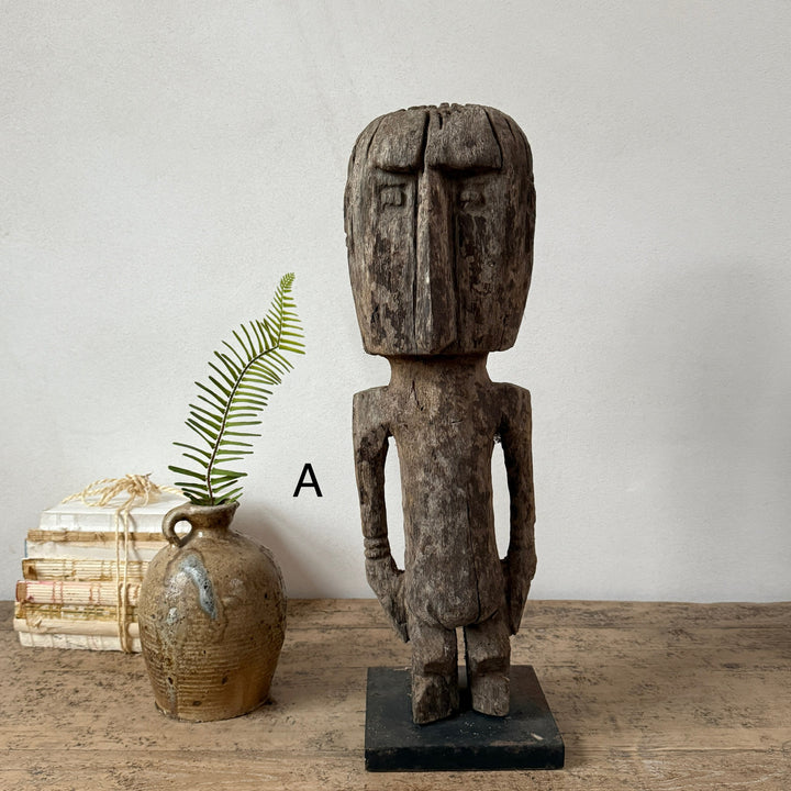 Antique Wooden Sumba Statues | Halim