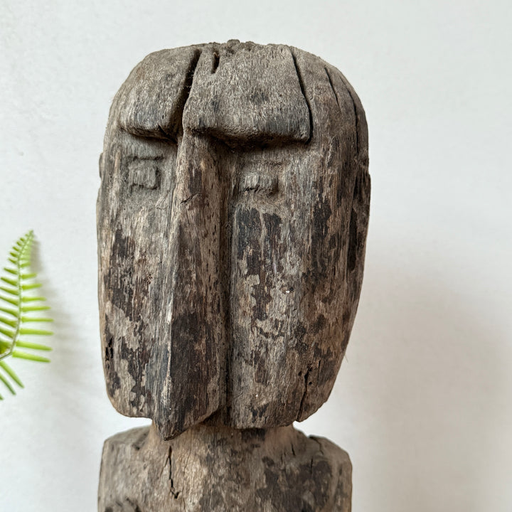 Antique Wooden Sumba Statues | Halim