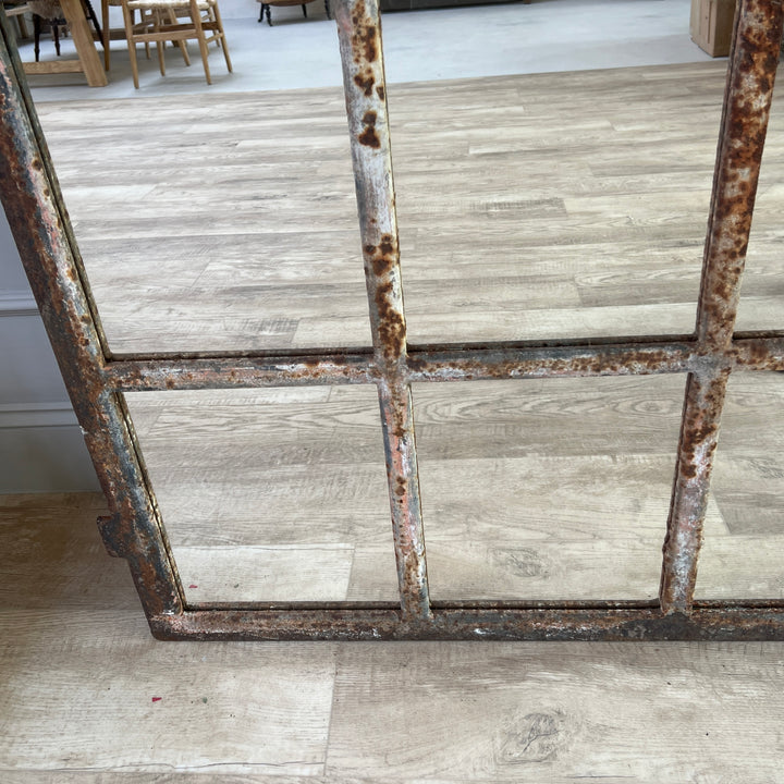 Antique arched window mirror Barak a 