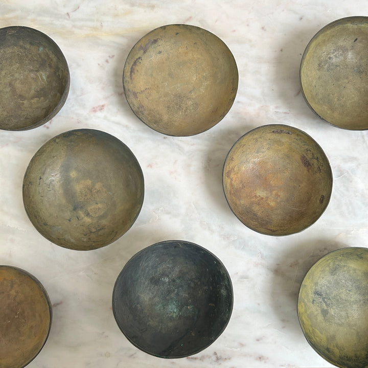 Antique brass handmade bowls | Lestari