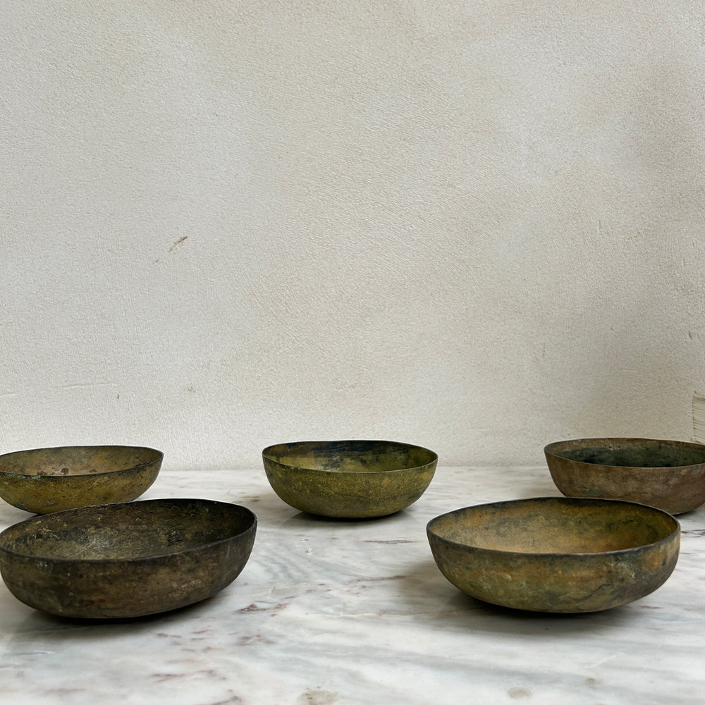 Antique brass handmade bowls | Lestari