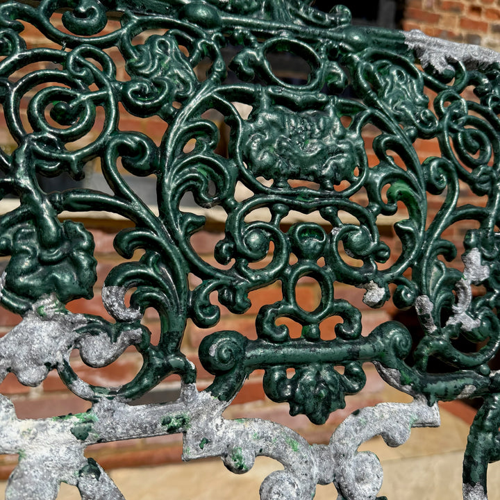 Antique decorative cast iron Garden Chair