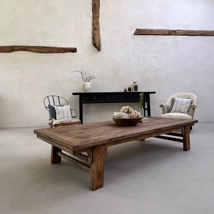 Antique extra large daybed coffee table | Reynolds