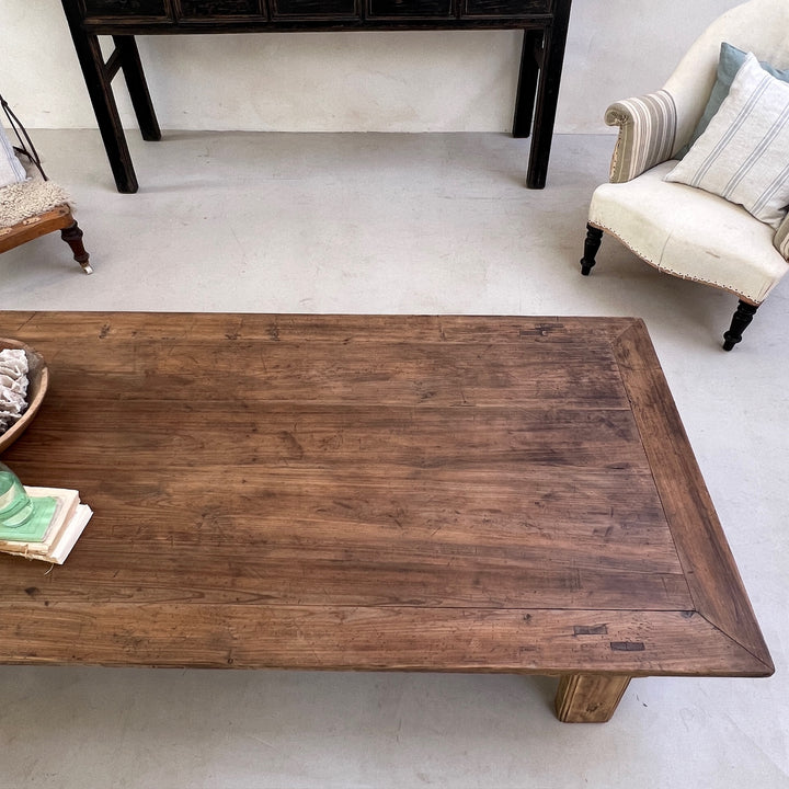 Antique extra large daybed coffee table | Reynolds