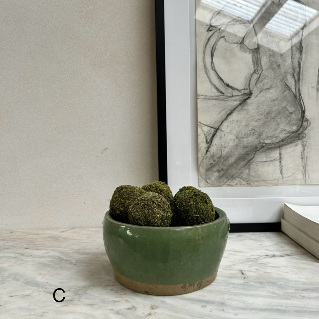 Antique green vases | Malati