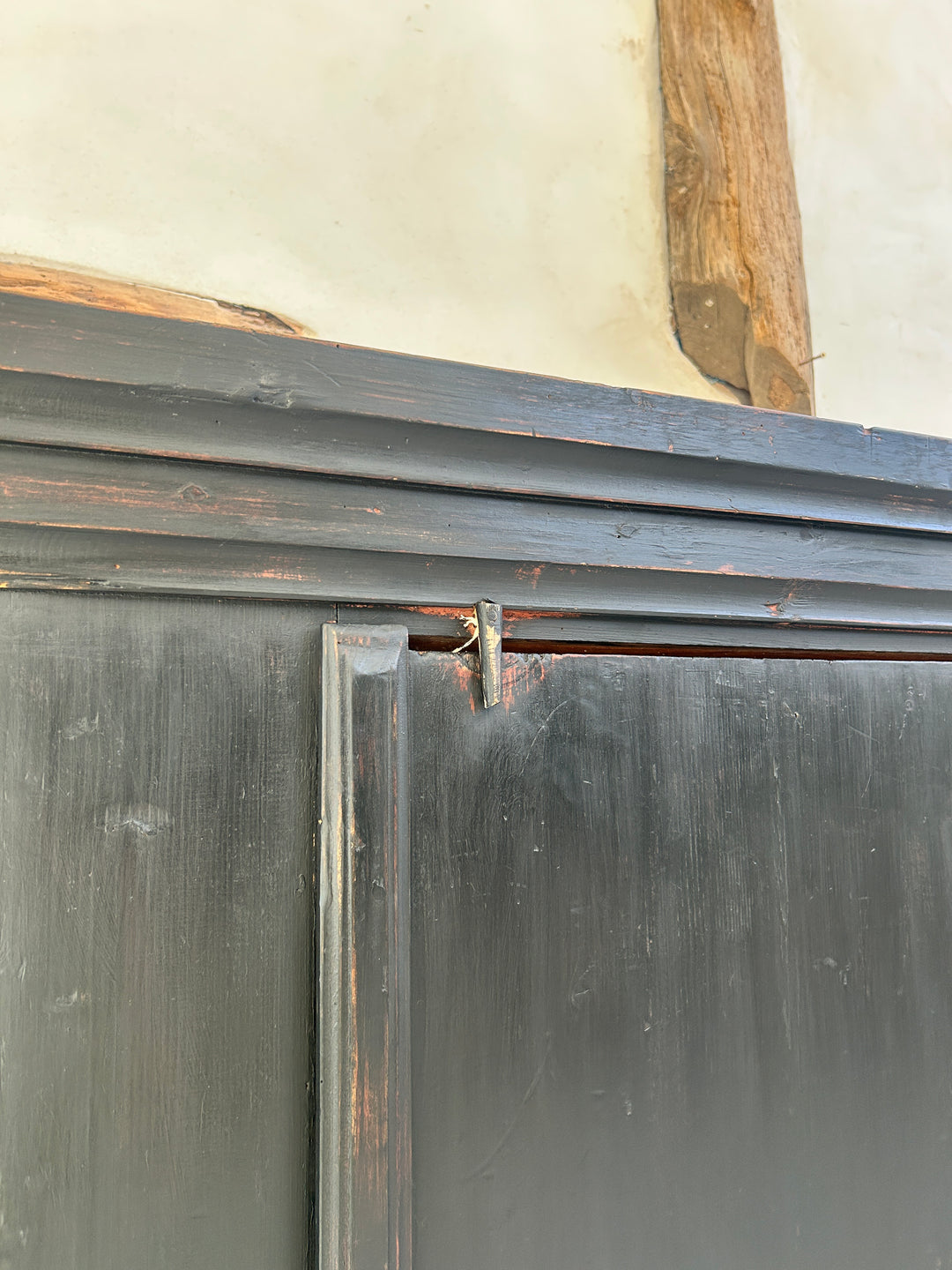 Antique primitive French Linen Press