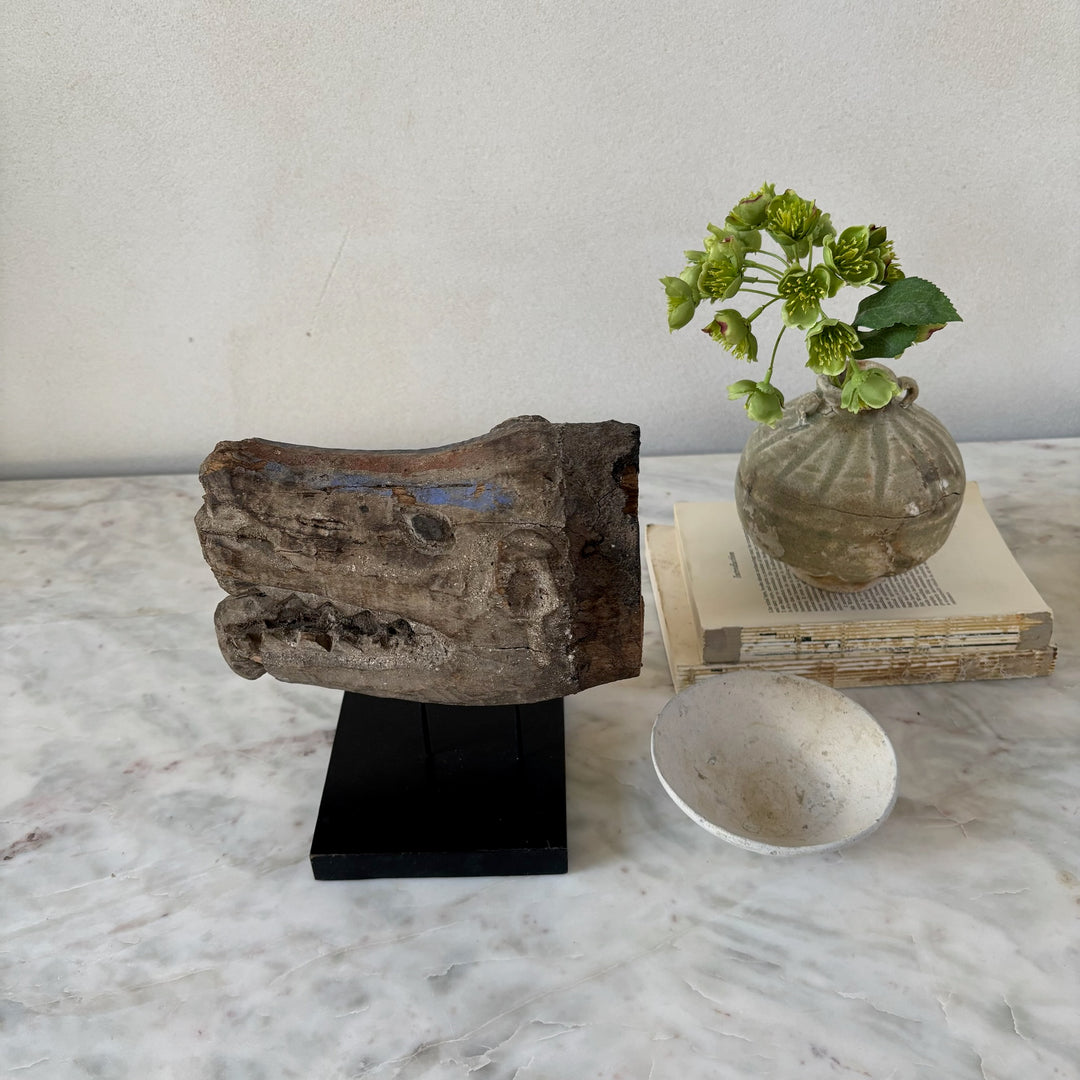 Antique primitive wooden animal | Boar