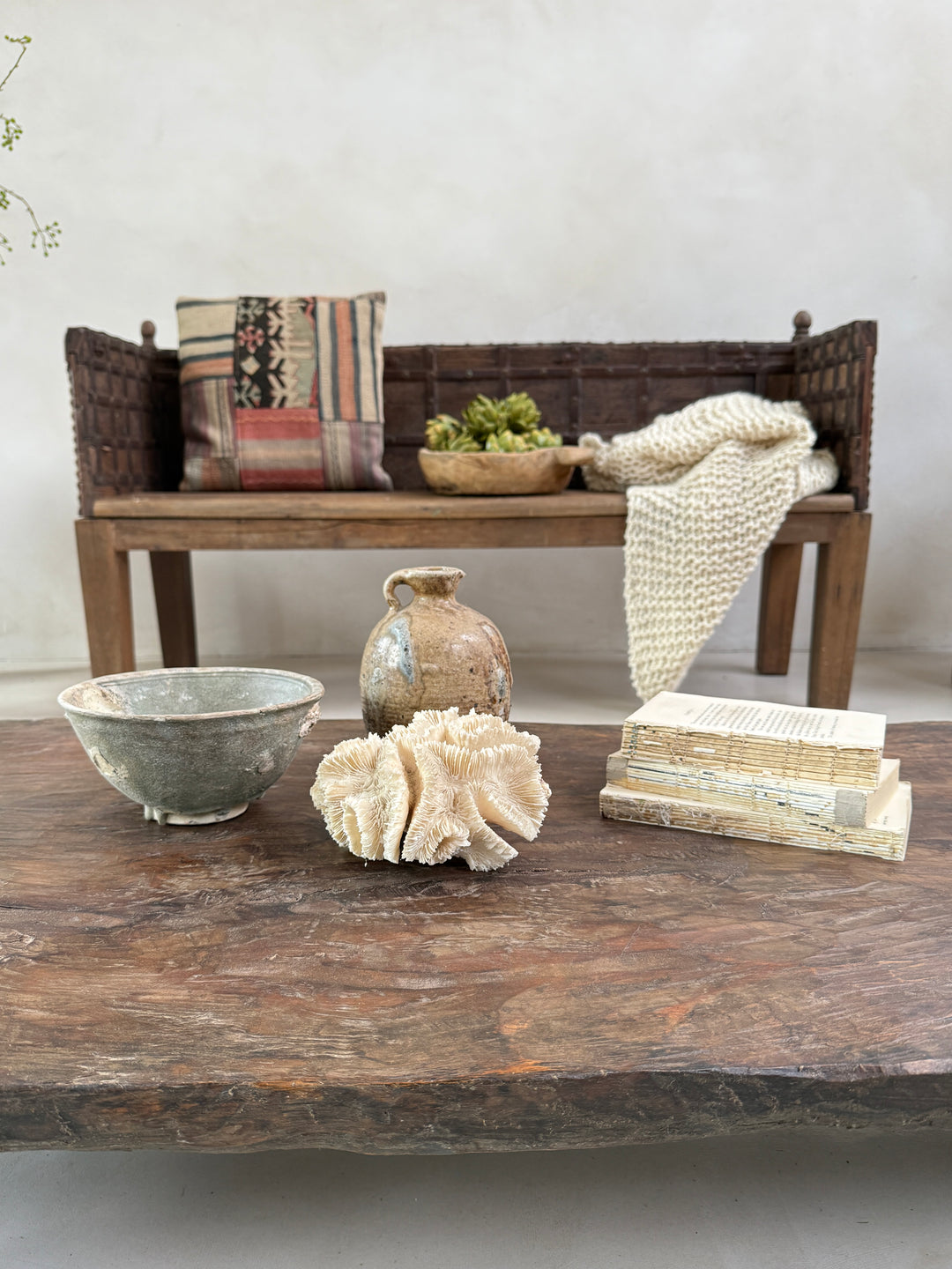 Antique rustic Naga coffee table | Arushi